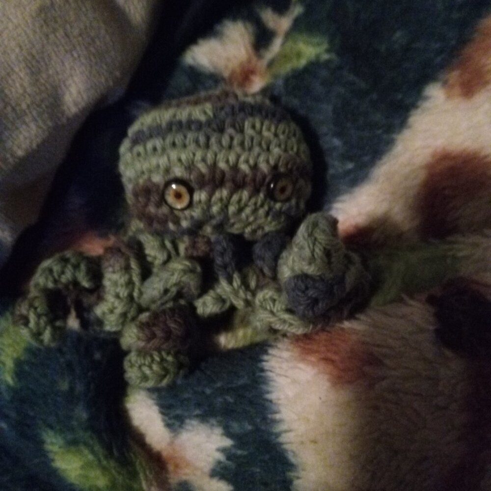 Octopus keychain